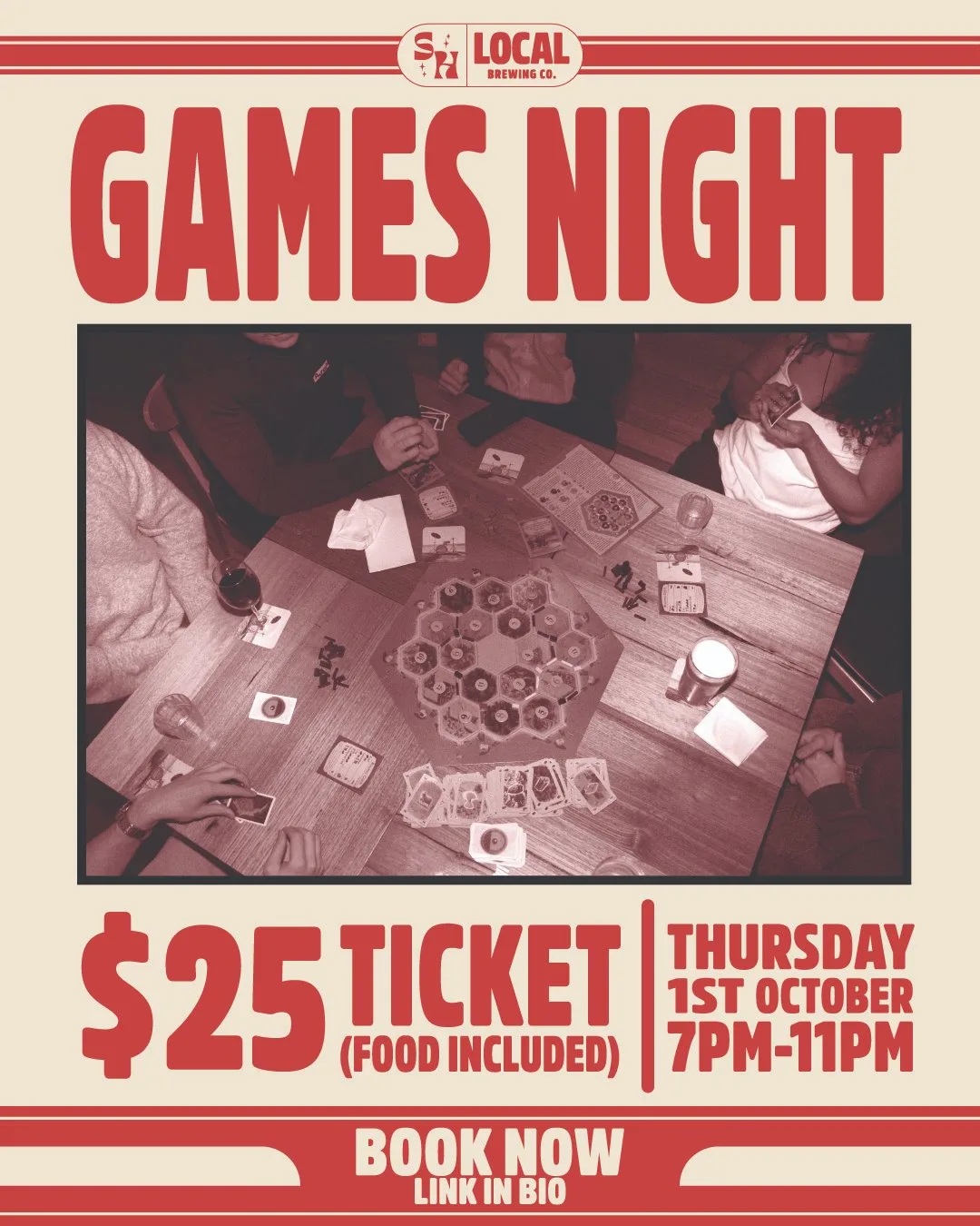 Board Games and Pizza Social Evening